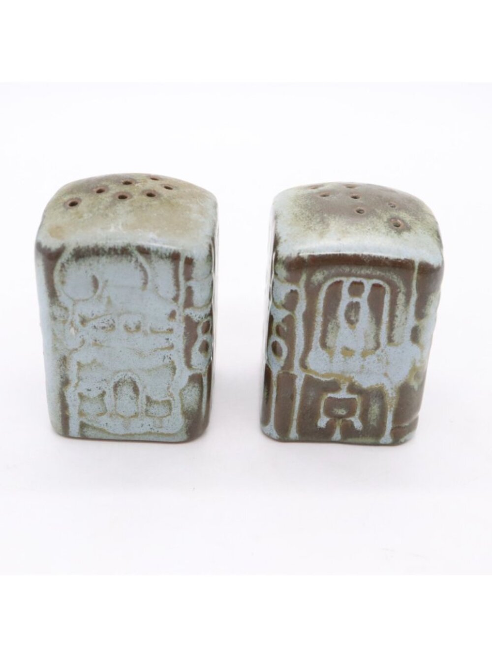 Mayan Aztec Prairie Green by FRANKOMA Salt & Pepper MCM - Picture 3 of 8